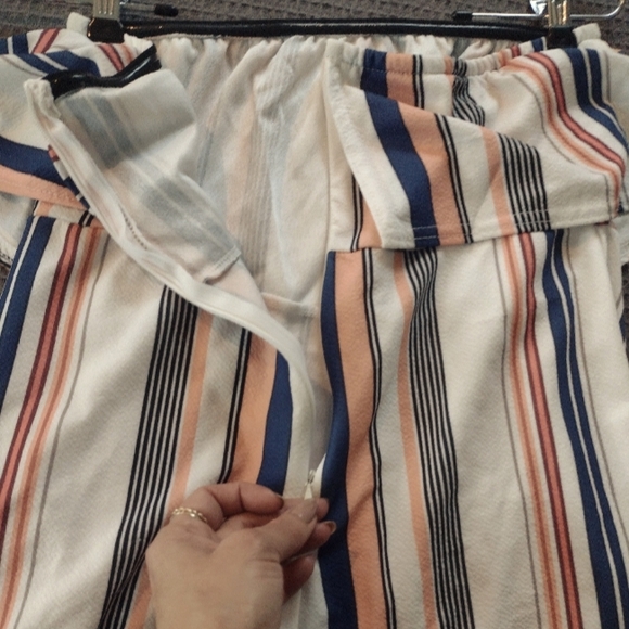 Ecowish Women's Off Shoulder Strapless Romper - Picture 4 of 7